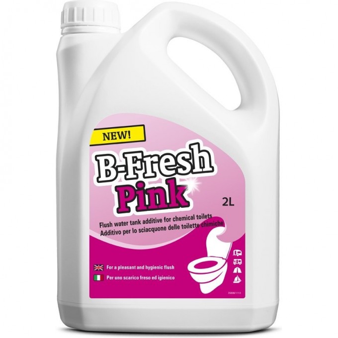 Комплект жидкости для биотуалета THETFORD B-FRESH PINK (2л) 30553BJ-4 Комплект жидкости для биотуалета THETFORD B-FRESH PINK (2л) 30553BJ-4